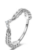 925 Sterling Silver Olive Wreath Shape Perfect Polished Women Ring