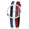 Genuine Leather Strap Sport Wrist Watch For Women
