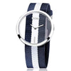 Genuine Leather Strap Sport Wrist Watch For Women