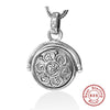 Buddhistic Six Words' Sutra Spinner Pendants And Necklace For Men Women With 925 Sterling Silver