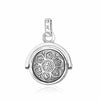 Buddhistic Six Words' Sutra Spinner Pendants And Necklace For Men Women With 925 Sterling Silver