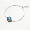 Female Simple Elegant 925 Silver Gradient Crystal Magical Bracelet For Women