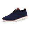 Solid Shallow Lace Up Lightweight Soft Flats Shoes