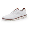 Solid Shallow Lace Up Lightweight Soft Flats Shoes