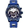 Luxury Luminous Display Waterproof Sport Chronograph Quartz Wrist Watch