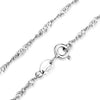 Classic Genuine Chain With 925 Silver Adjustable Fashion Jewelry