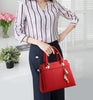 Trendy Fashion PU Leather Shoulder Soft Handbag