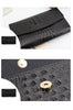 Black PU Leather Women Party Clutch Bag