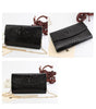 Black PU Leather Women Party Clutch Bag