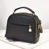 PU Leather Cross-body Shoulder Handbag With Fur Ball