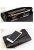 Black PU Leather Women Party Clutch Bag
