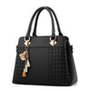 Trendy Fashion PU Leather Shoulder Soft Handbag