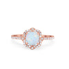 925 Sterling Silver 6 Prong Round CZ Split Shank Wedding Engagement Ring