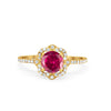 925 Sterling Silver 6 Prong Round CZ Split Shank Wedding Engagement Ring