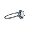 925 Sterling Silver 6 Prong Round CZ Split Shank Wedding Engagement Ring