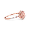 925 Sterling Silver 6 Prong Round CZ Split Shank Wedding Engagement Ring