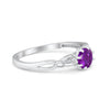 925 Sterling Silver Cubic Zirconia Art Deco  Promise Wedding Ring