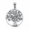 925 Sterling Silver Art Deco Tree of Life Pendant