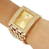 Brand New Stainless Steel Fashion Gold Watch For Women