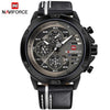 Top Brand Luxury Waterproof 24 hour Date Quartz Leather Sport Wrist Watch