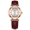 Genuine Leather Wrist Watch For Woman With Latest Design