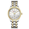 Top Luxury Brand Wrist Watches with Diamond Golden Watchband For Women