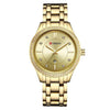 Top Luxury Brand Wrist Watches with Diamond Golden Watchband For Women