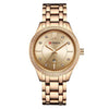 Top Luxury Brand Wrist Watches with Diamond Golden Watchband For Women