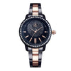 Top Brand Crystal Rose Gold Wrist Watch For Women