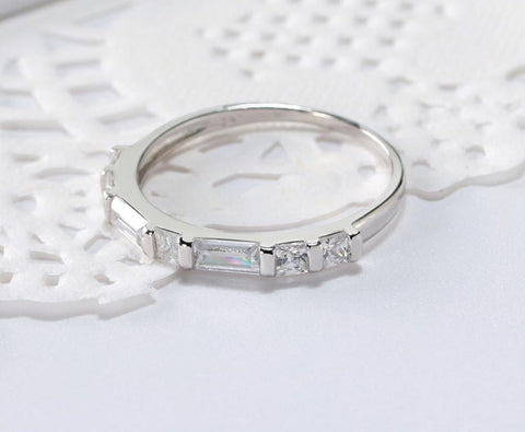 925 Sterling Silver Rings For Women Round Shape