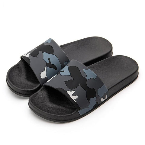 Non-slip Indoor and Outdoor Summer Camo Style Slippers