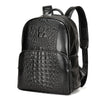 Leather High Quality Crocodile Style Men Backpack