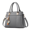 Trendy Fashion PU Leather Shoulder Soft Handbag
