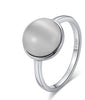 925 Sterling Silver Natural Stone Turquoises  Anniversary Ring