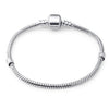 New Brand Women Bracelet With 925 Unique Silver Crystal Charm Bracelet