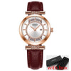 Genuine Leather Wrist Watch For Woman With Latest Design