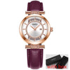 Genuine Leather Wrist Watch For Woman With Latest Design