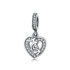 Princess Crown Love Lock CZ Pendant With 925 Sterling Silver Jewelry For Women