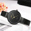 Stainless Steel Mesh Ultra Thin Waterproof Causal Small Wrist Watch For Women