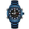 Waterproof Chronograph Sport Analog Quartz Watches