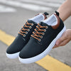 Men's, Casual Striped Canvas Lace Up Lightweight Breathable Shoes