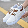 Men's, Casual Striped Canvas Lace Up Lightweight Breathable Shoes
