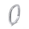 Genuine 925 Sterling Silver Wedding men Female Ring