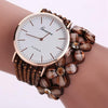 Fashion Flowers Design Wrist Watch For Women Elegant Bracelet Watch