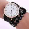 Fashion Flowers Design Wrist Watch For Women Elegant Bracelet Watch