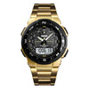 Fashion Quartz Analog Sport Waterproof Wrist Watch Classic Stainless Steel