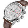 Top Brand Men's Waterproof Chronograph Quartz Wrist Watch