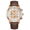 Top Brand Men's Waterproof Chronograph Quartz Wrist Watch