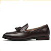 Men Casual Tassel Loafers PU Leather Formal Shoes
