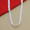 Snake Chain Necklaces With 925 Sterling Silver Necklace For Women And Men